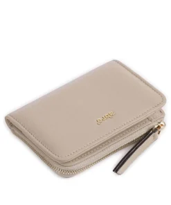 Dalia Hamburg Geldbörse weiches Rindsleder beige