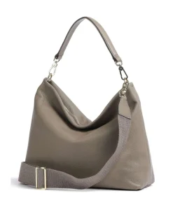 Dalia Kaia Beuteltasche weiches Rindsleder taupe