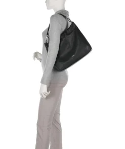 Dalia Kaia Beuteltasche weiches Rindsleder schwarz