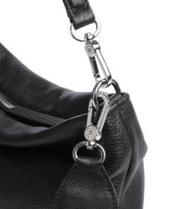 Dalia Kaia Beuteltasche weiches Rindsleder schwarz