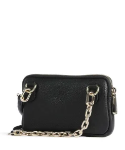 Dalia Kira Handytasche genarbtes Rindsleder schwarz