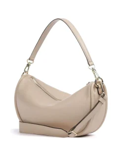 Dalia Willow Beuteltasche genarbtes Leder natur