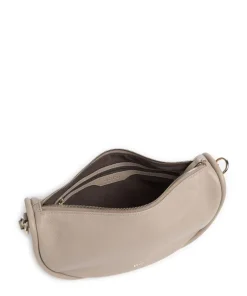Dalia Willow Beuteltasche genarbtes Leder beige