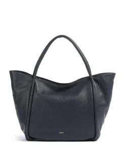 Dalia Willow Shopper genarbtes Leder navy