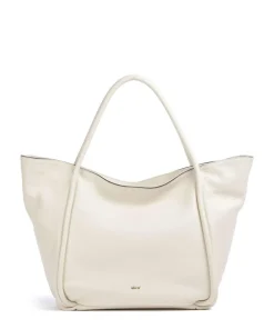 Dalia Willow Shopper genarbtes Rindsleder creme