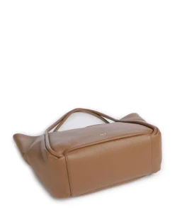 Dalia Willow Shopper genarbtes Leder cognac