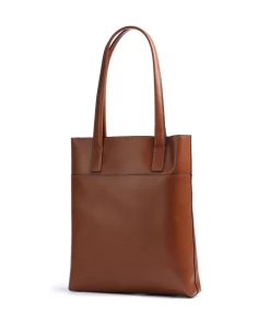Dama Sara Shopper glattes Rindsleder cognac