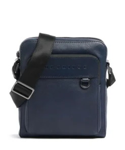 Damiano Umhängetasche fein genarbtes Rindsleder dunkelblau
