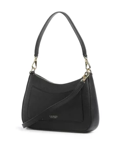 Danni 26 Schultertasche Saffiano-Rindsleder schwarz