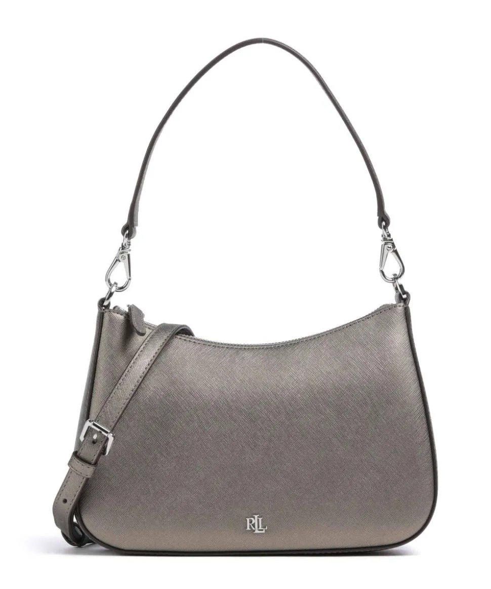 Danni 26 Schultertasche Saffiano-Rindsleder bronze