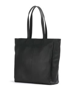 Danya Shopper genarbtes Rindsleder schwarz
