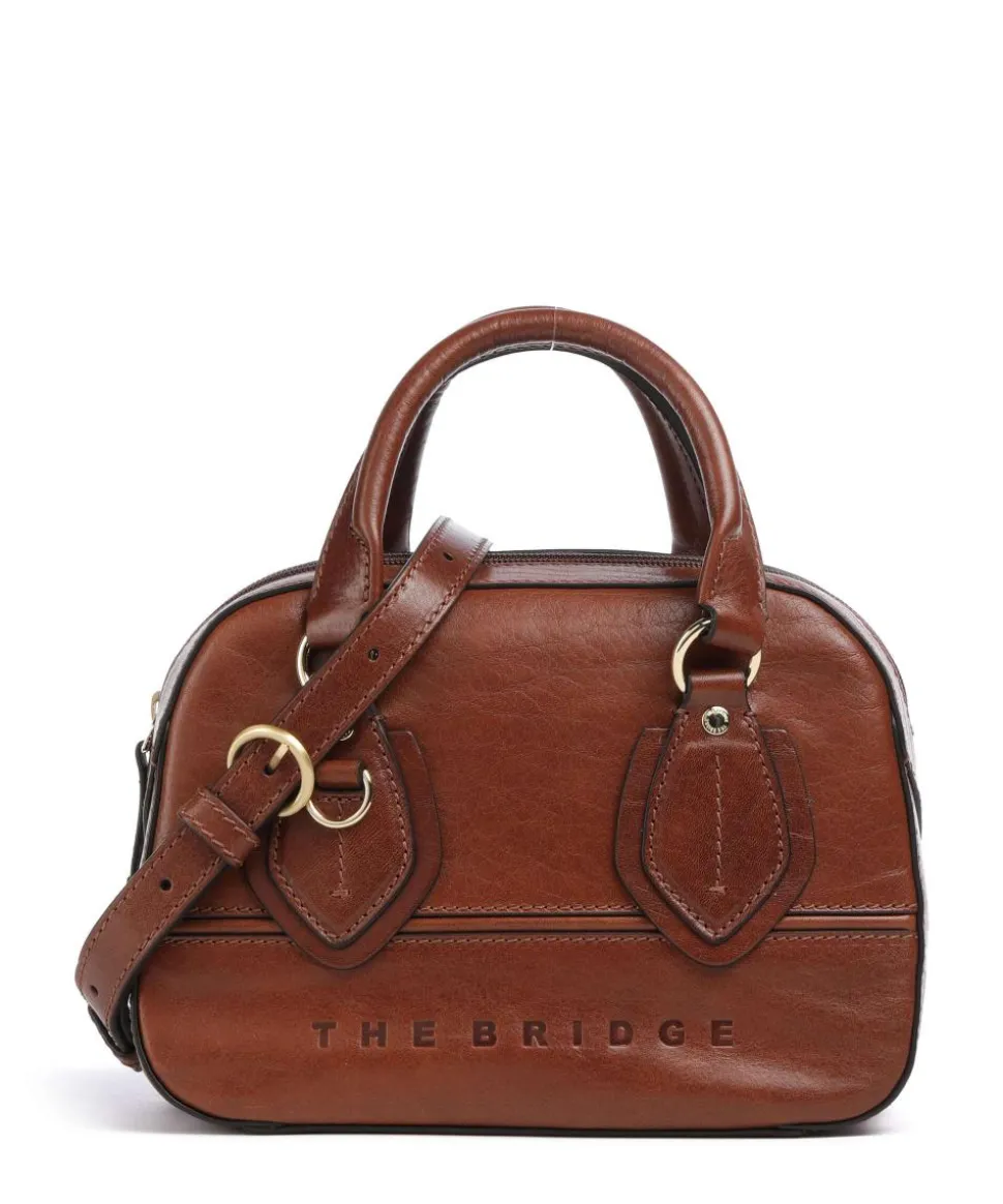 Daphne Handtasche fein genarbtes Rindsleder braun