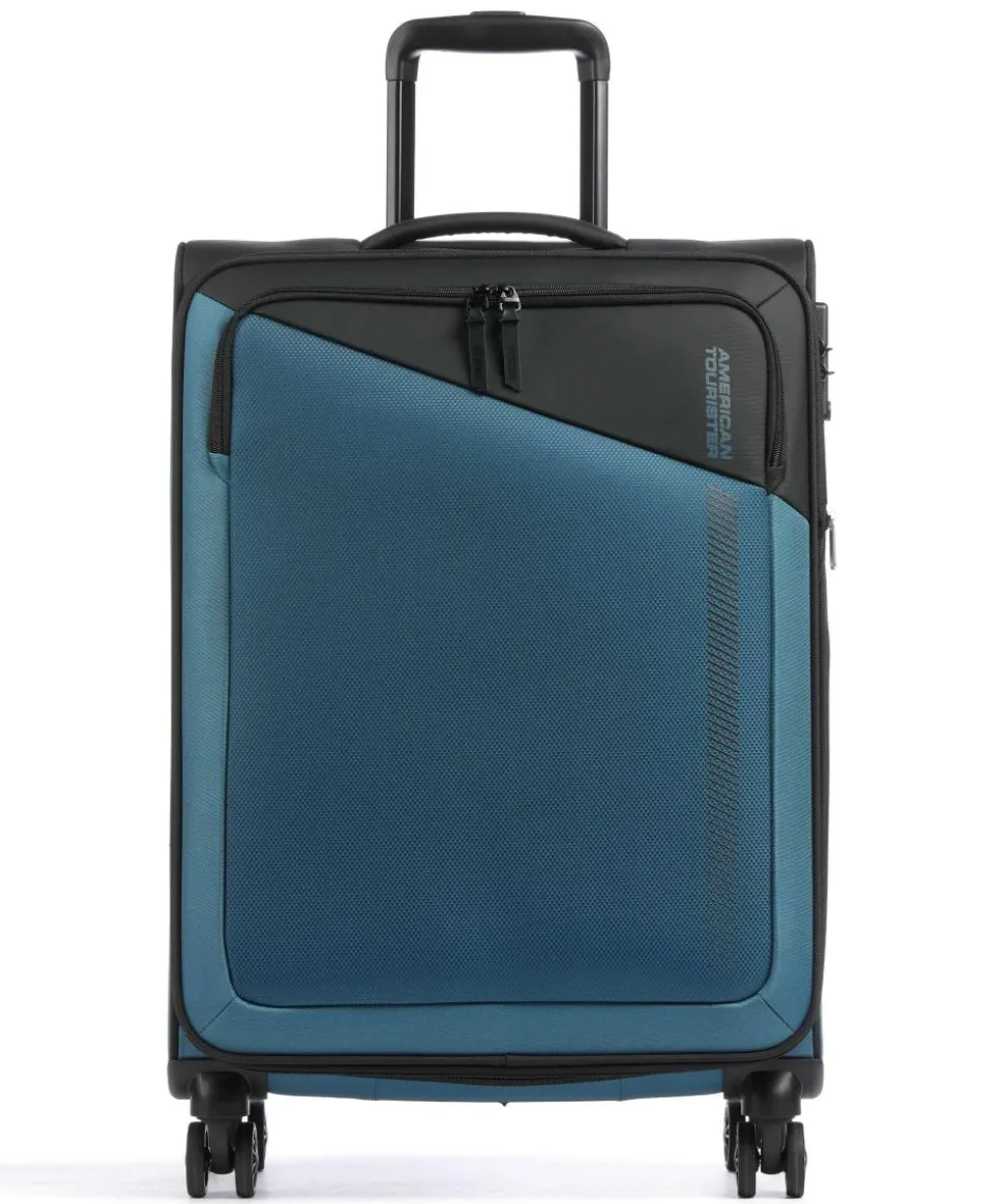 Daring Dash 4-Rollen Trolley schwarz/blau 67 cm