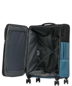 Daring Dash 4-Rollen Trolley schwarz/blau 67 cm