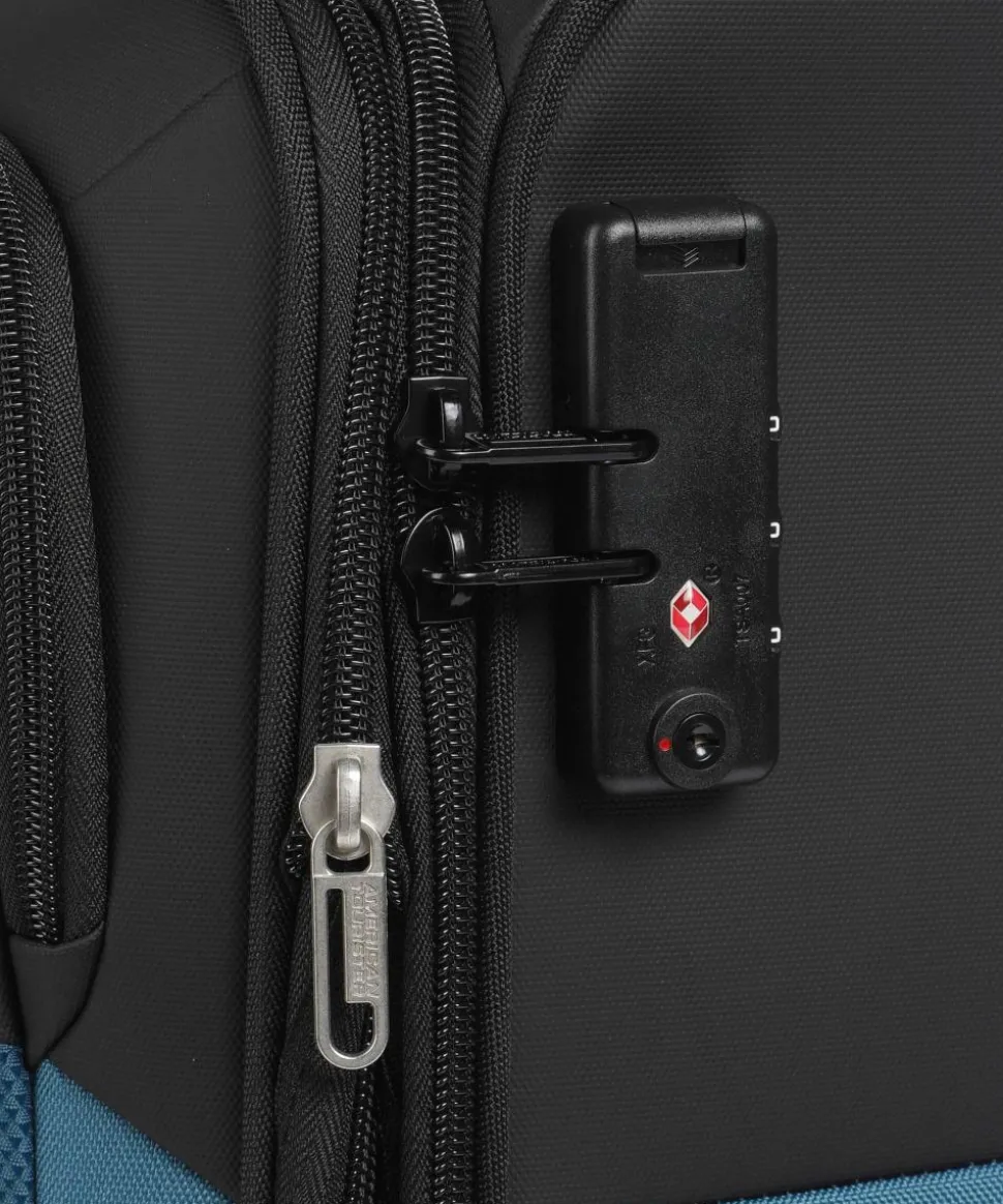 Daring Dash 4-Rollen Trolley blau/schwarz 55 cm