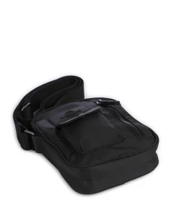 Darla Umhängetasche recyceltes Polyester schwarz