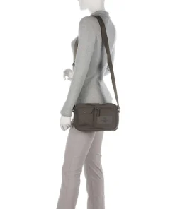 Darla Umhängetasche recyceltes Polyester olivgrün