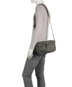 Darla Umhängetasche recyceltes Polyester olivgrün