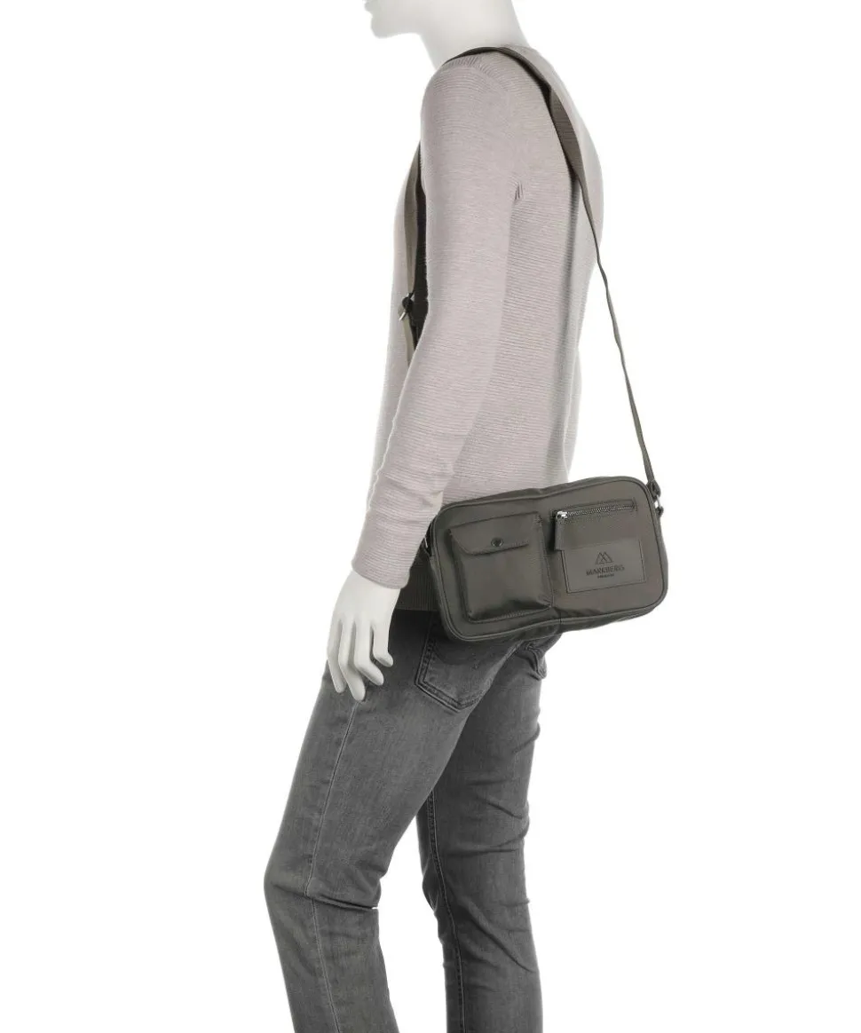 Darla Umhängetasche recyceltes Polyester olivgrün