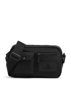 Darla Umhängetasche recyceltes Polyester schwarz