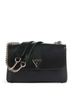 Daryna Schultertasche Lederimitat schwarz