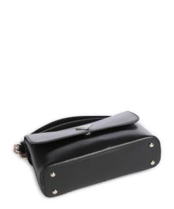 Daryna Schultertasche Lederimitat schwarz