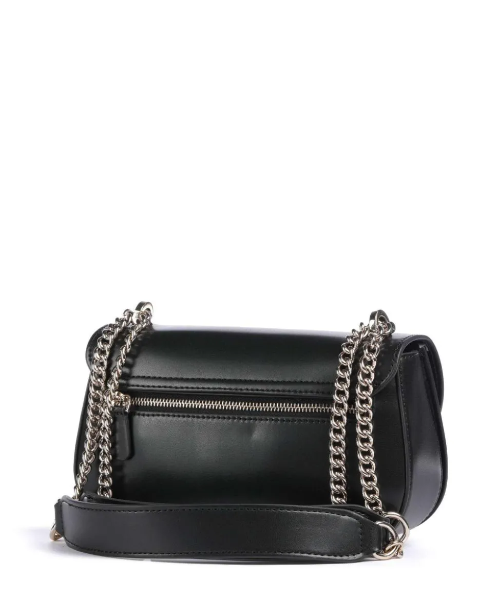 Daryna Schultertasche Lederimitat schwarz