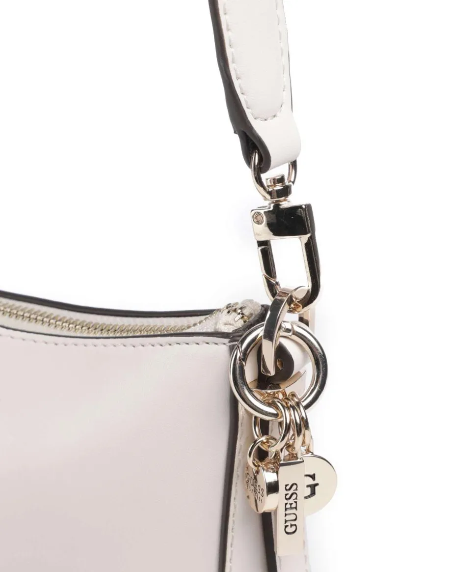 Daryna Schultertasche Lederimitat weiß