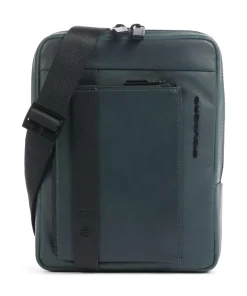 David Umhängetasche 10″ fein genarbtes Rindsleder dunkelgrün