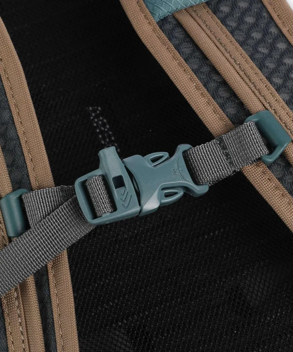 Daylite Rucksack recyceltes Polyester blau/braun