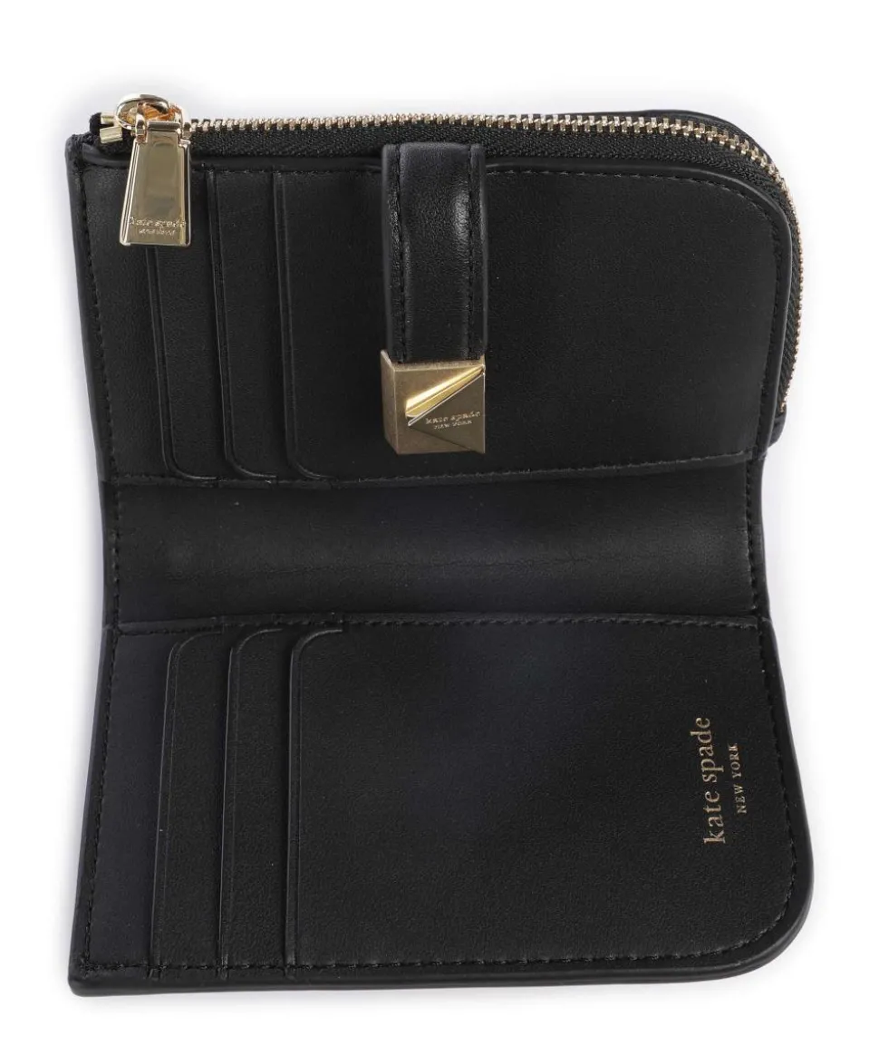 Deco Geldbörse genarbtes Rindsleder schwarz