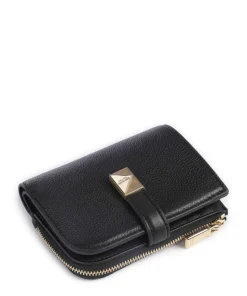 Deco Geldbörse genarbtes Rindsleder schwarz