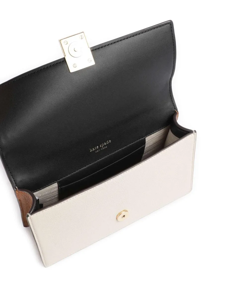 Deco Schultertasche genarbtes Rindsleder beige