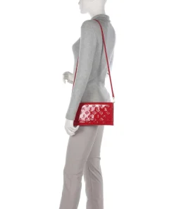 Decoro Lucente Cadea Umhängetasche Lederimitat rot