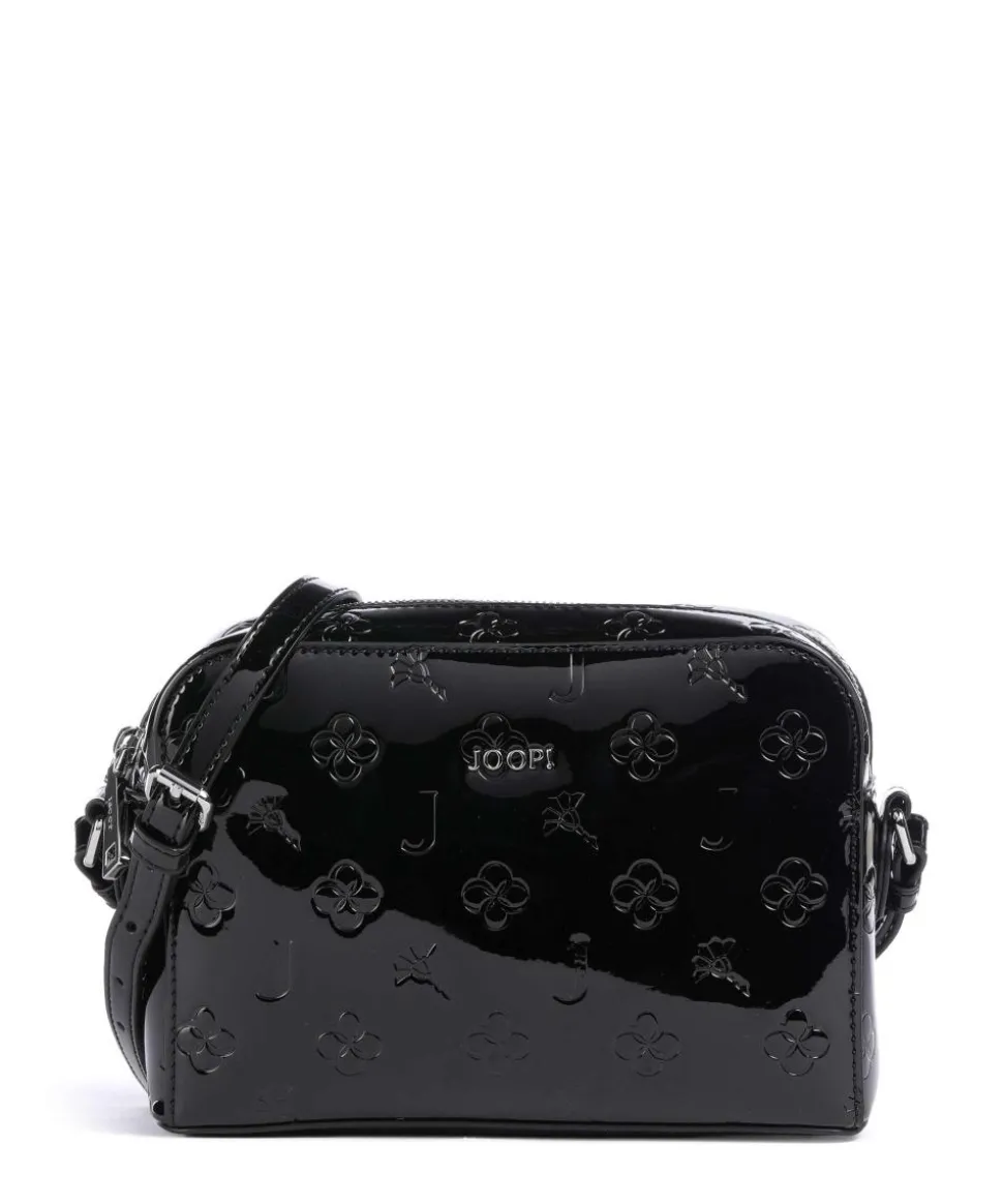 Decoro Lucente Cloe Umhängetasche Lackleder schwarz