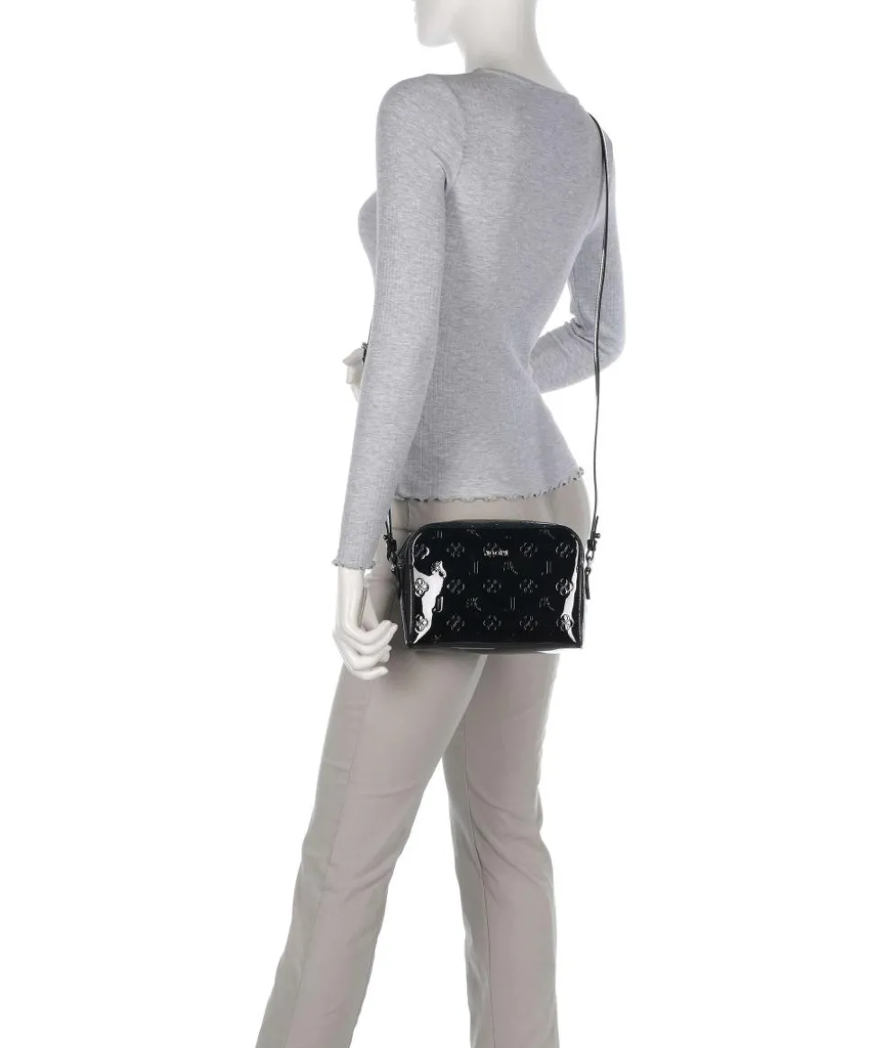 Decoro Lucente Cloe Umhängetasche Lackleder schwarz