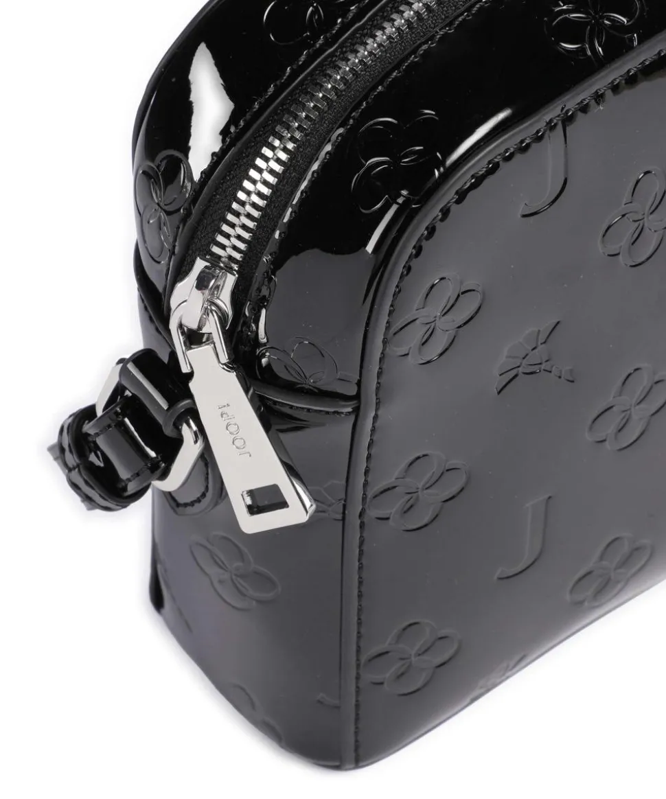 Decoro Lucente Cloe Umhängetasche Lackleder schwarz