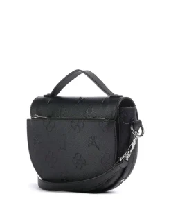 Decoro Stampa Kaley Handtasche Lederimitat schwarz