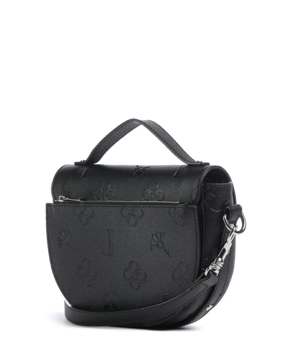 Decoro Stampa Kaley Handtasche Lederimitat schwarz