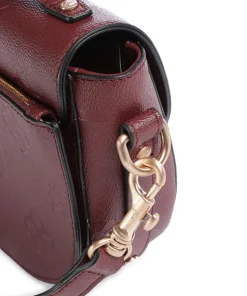 Decoro Stampa Kaley Handtasche Lederimitat wein