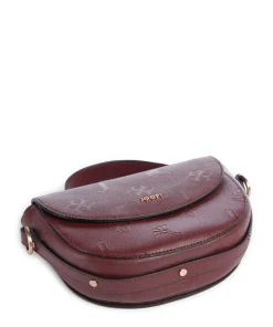 Decoro Stampa Kaley Handtasche Lederimitat wein