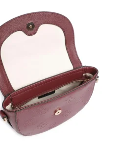 Decoro Stampa Kaley Handtasche Lederimitat wein