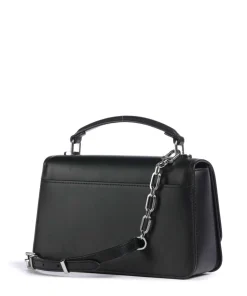 Delancey Handtasche fein genarbtes Rindsleder schwarz