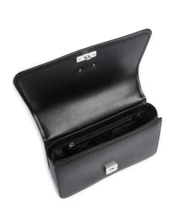 Delancey Handtasche fein genarbtes Rindsleder schwarz