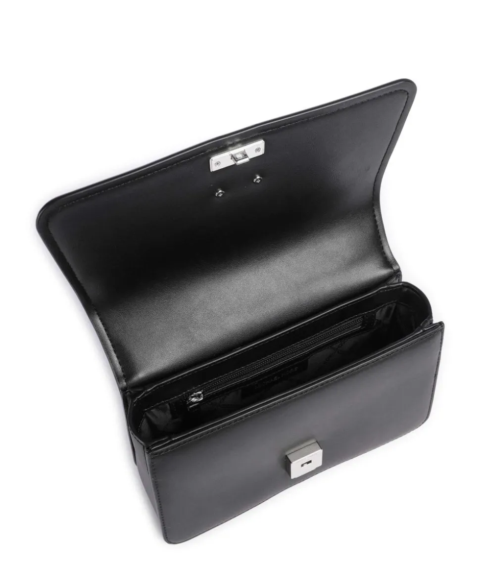 Delancey Handtasche fein genarbtes Rindsleder schwarz