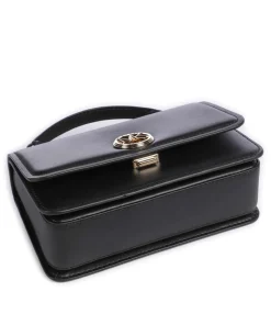 Delancey Umhängetasche fein genarbtes Rindsleder schwarz