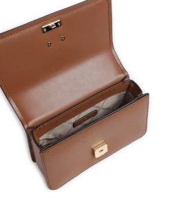 Delancey Umhängetasche fein genarbtes Rindsleder braun