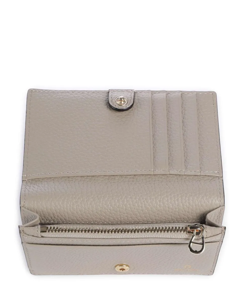 Delia Geldbörse genarbtes Rindsleder beige