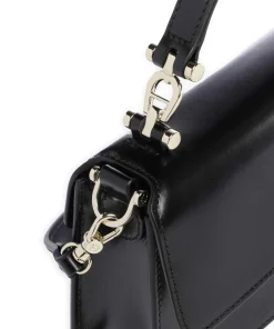 Delia S Handtasche Rindsleder schwarz