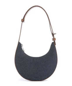 Delizia Mini Schultertasche Baumwolle jeans